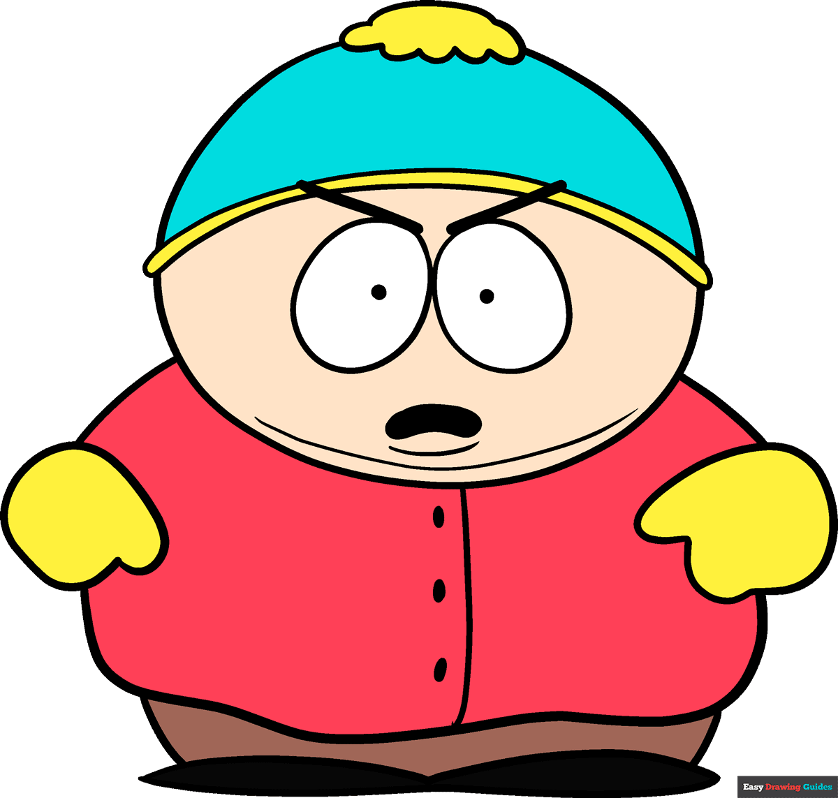 How to Draw Eric Cartman from South Park Featured Image