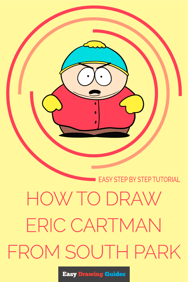 How to Draw Eric Cartman from South Park Pinterest Image