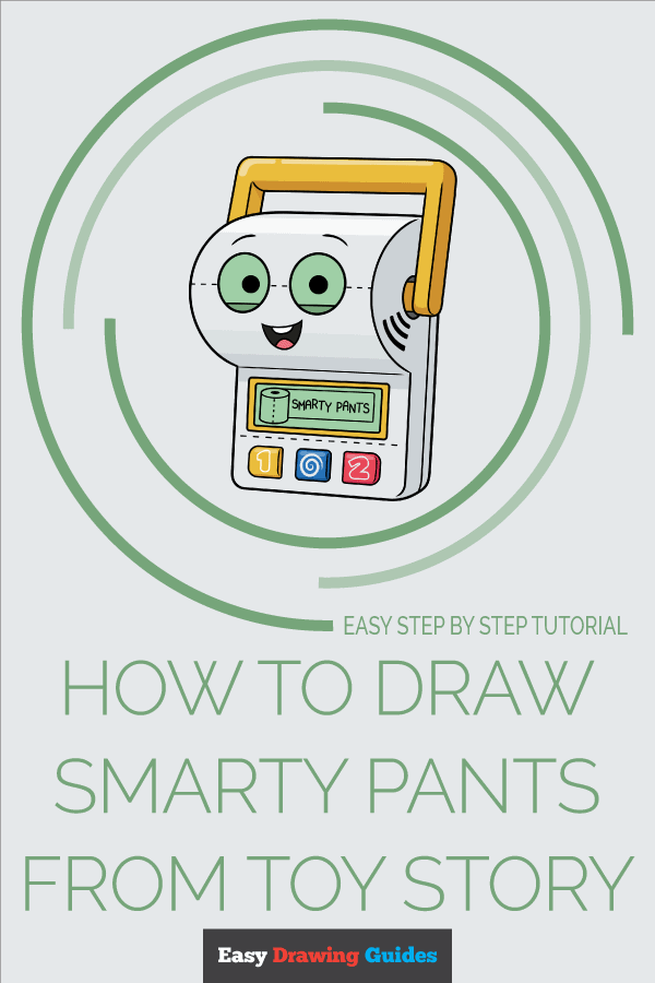 How to Draw Smarty Pants from Toy Story Pinterest Image
