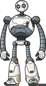 How to Draw the Wild Robot Roz Featured Image