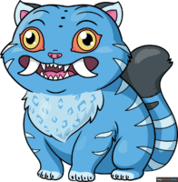 How to Draw a Derpy Tiger