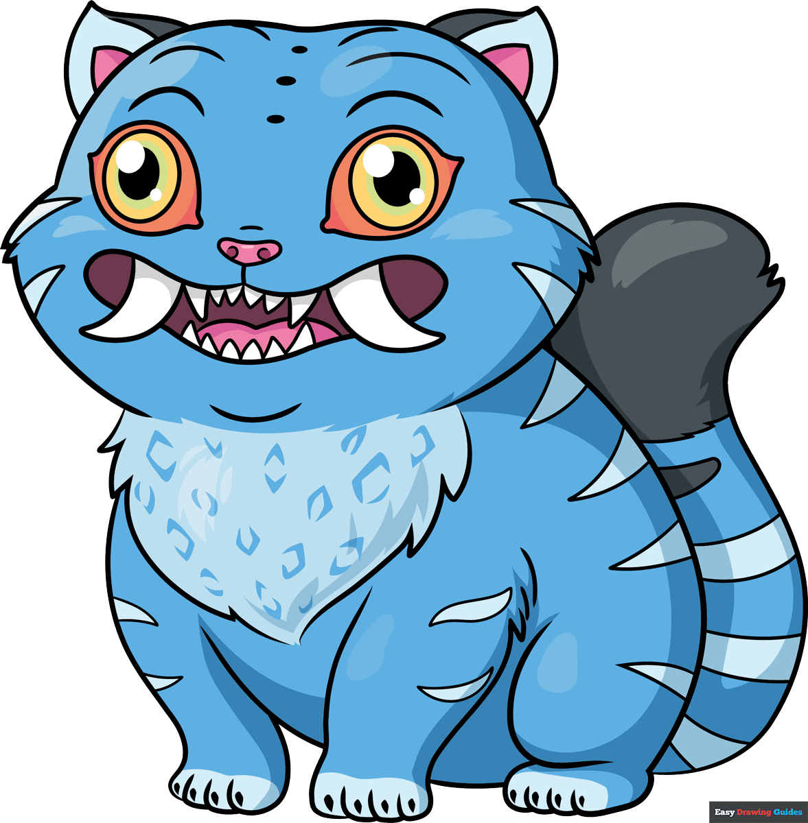 How to Draw a Derpy Tiger Featured Image