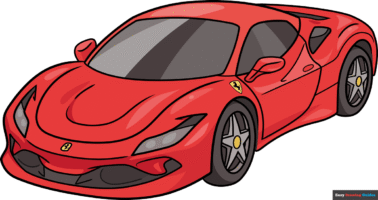 How to Draw a Ferrari