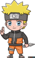 How to Draw a Chibi Naruto