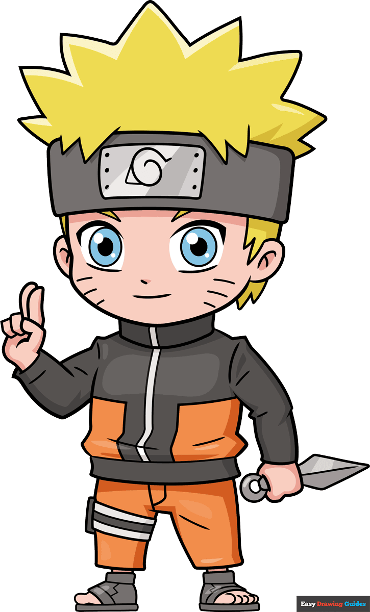 How to Draw Chibi Naruto Featured Image