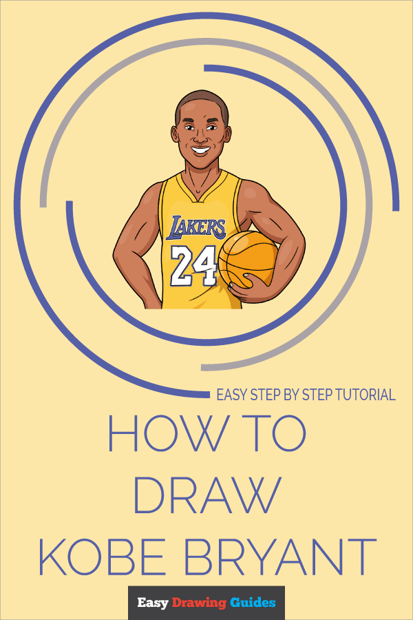 How to Draw Kobe Bryant Pinterest Image