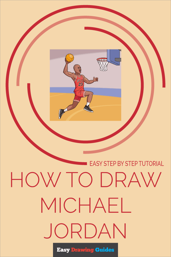 How to Draw Michael Jordan Pinterest Image
