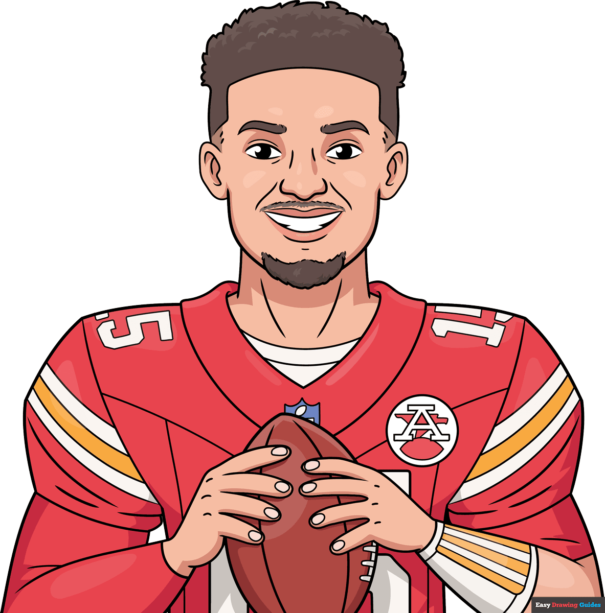 How to Draw Patrick Mahomes Featured Image