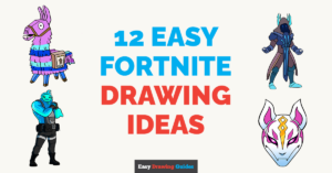 12 Easy Fortnite Drawing Tutorials for Kids Featured Image