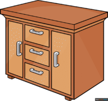 How to Draw a Cabinet