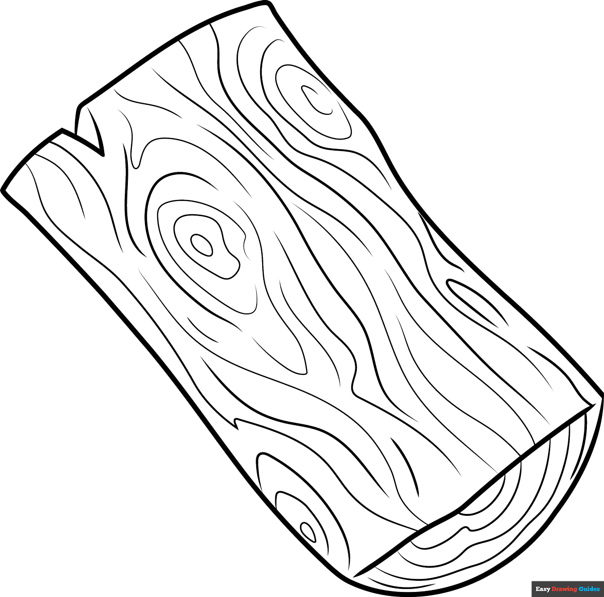 Free printable wood grain coloring page