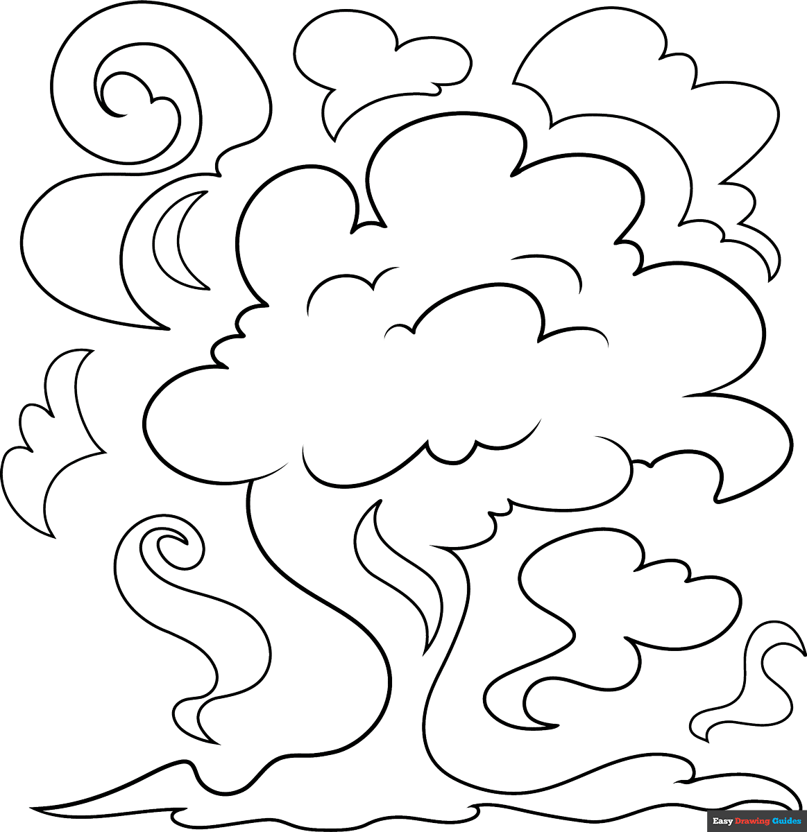 Free printable steam coloring page